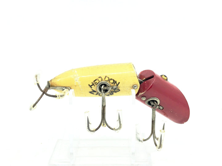 Heddon Zig Wag 8300, 9PRH Shiner Scale/Red Head Color - L-Rig, Very Good Condition