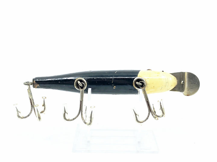 Creek Chub 700 Pikie, 711 Black/White Head Color - Double Line Tie!
