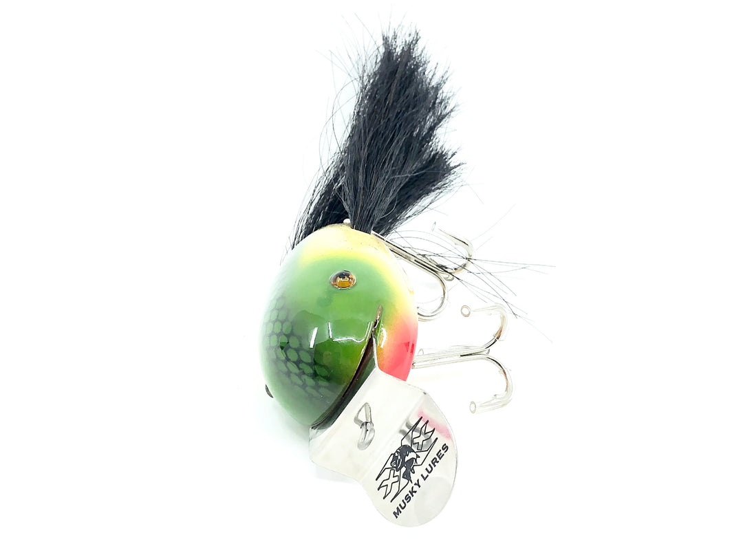 Musky Dan (XXX Lures) Husky Dingbat, Silver Flitter Color