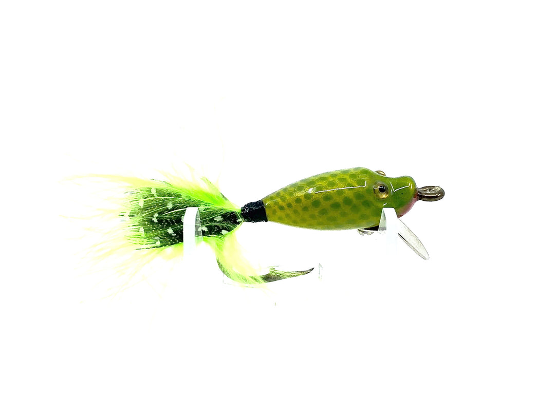 Musky Dan (XXX Lures) Fly-Rod Runt, Green Scale Color