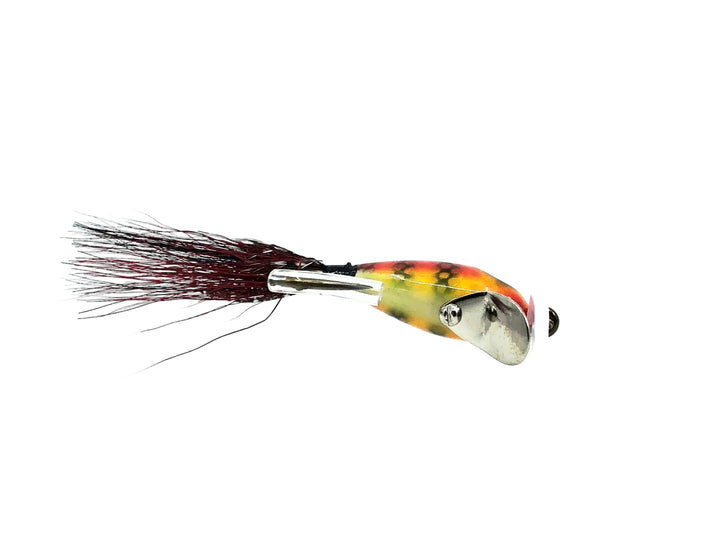 Musky Dan (XXX Lures) Fly-Rod Runt, Red Perch Color