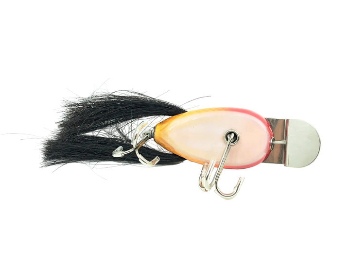 Musky Dan (XXX Lures) Husky Dingbat, Red Head/Gold Scale Color