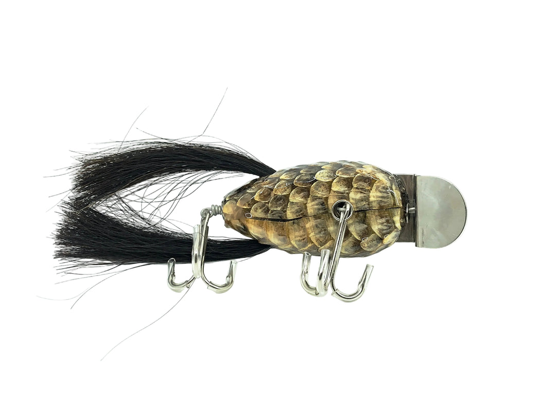 Musky Dan (XXX Lures) Husky Dingbat, Rattlesnake Skin Color