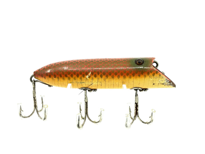 Heddon Head-On Basser 8500, 9H Red Scale Color - L-Rig Hardware