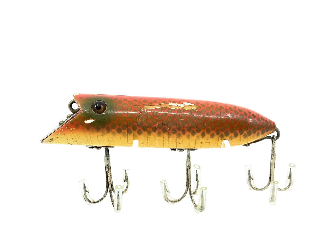 Heddon Head-On Basser 8500, 9H Red Scale Color - L-Rig Hardware