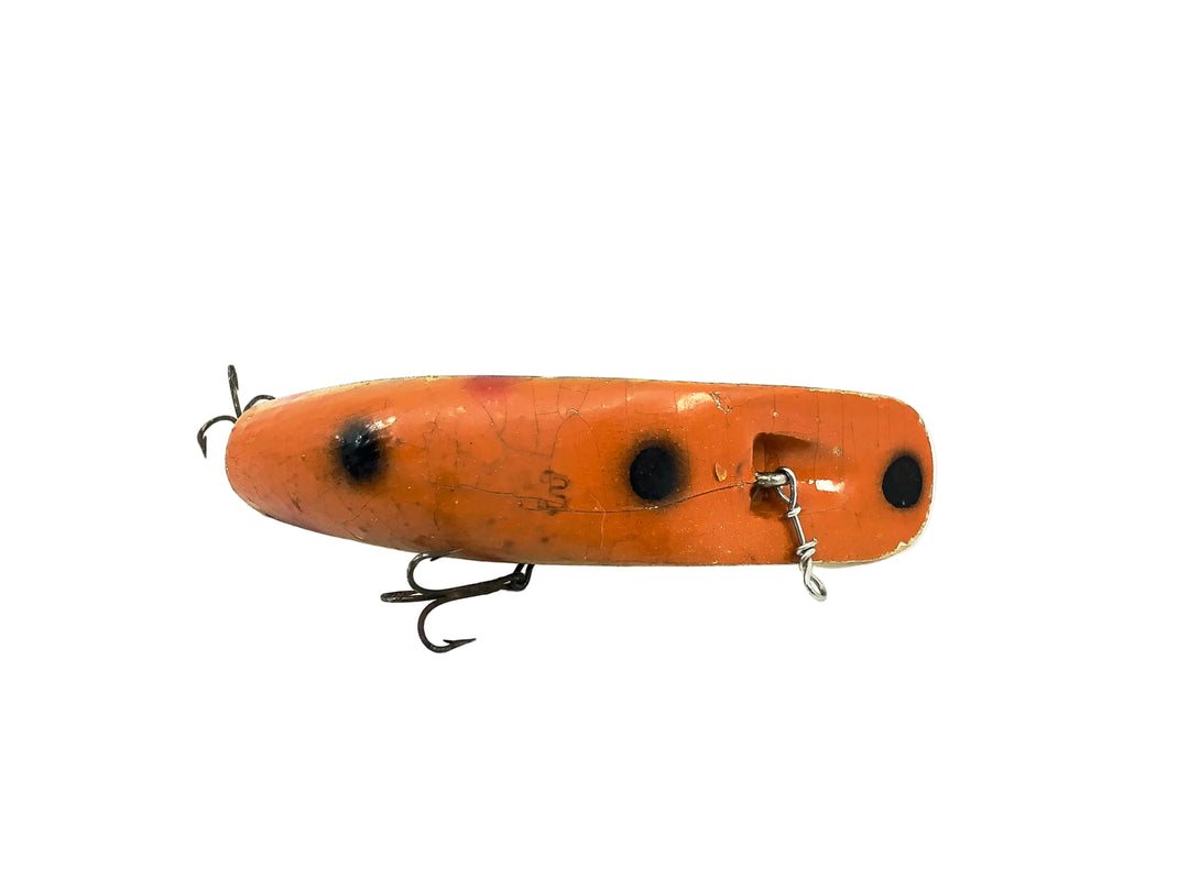 Helin Wooden Flatfish S3, OG Orange/Gold Bottom Color - Tough Color!