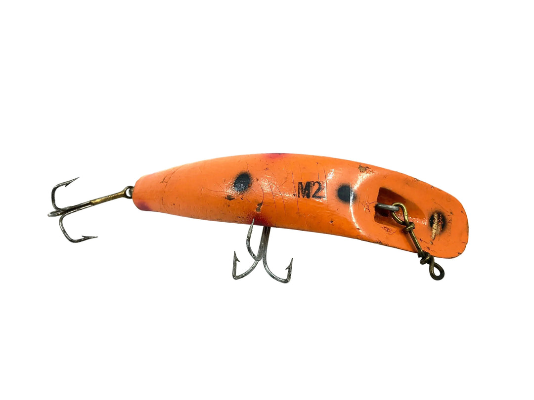 Helin Flatfish M2, OR Orange/Dots Color - Wooden