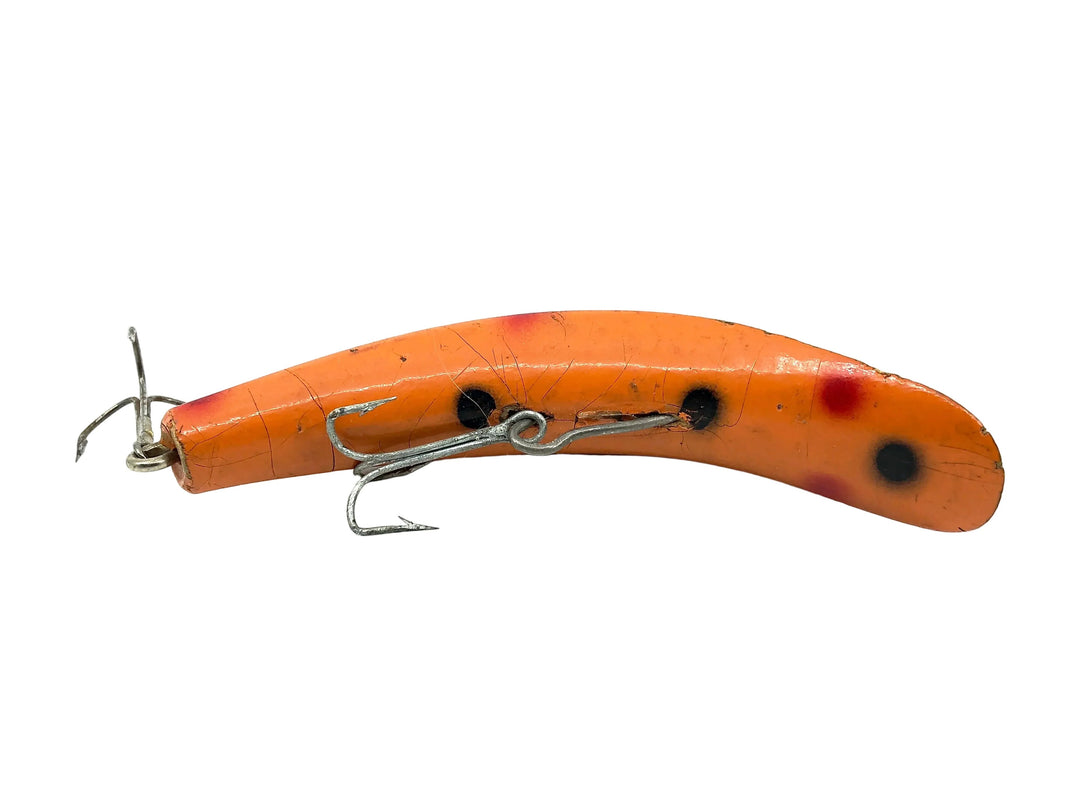 Helin Flatfish M2, OR Orange/Dots Color - Wooden