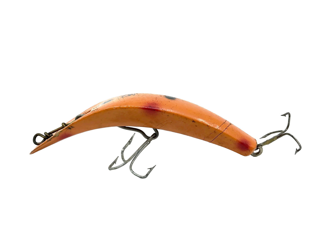 Helin Flatfish M2, OR Orange/Dots Color - Wooden