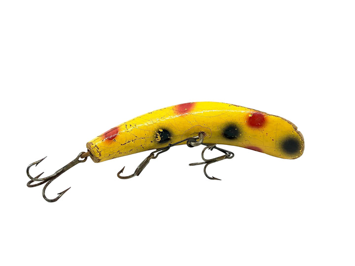 Helin Flatfish T4, Y Yellow/Dots Color - Wooden
