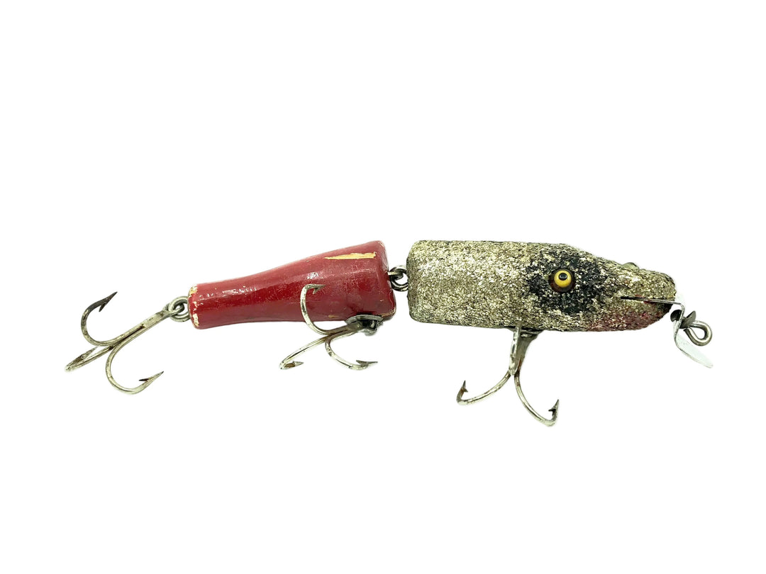 Creek Chub 2600 Jointed Pikie Minnow, Color 2600 Red Pickerel