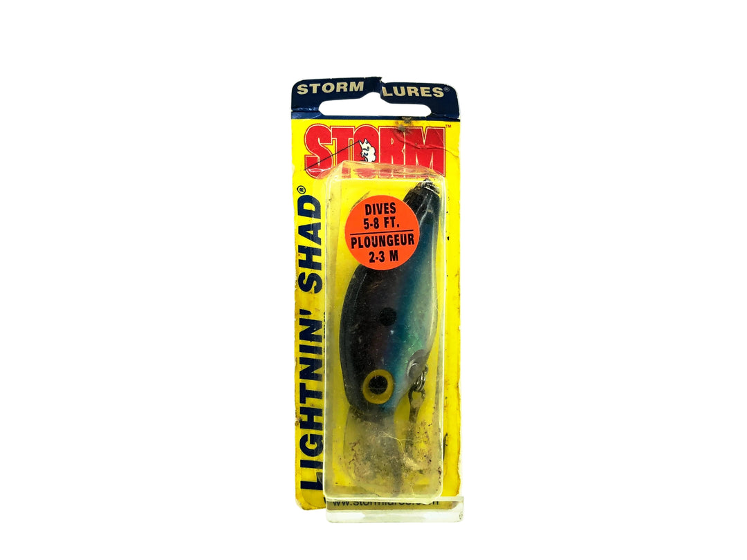 Storm Lightnin' Shad AL221, Firestorm Blue Color on Card