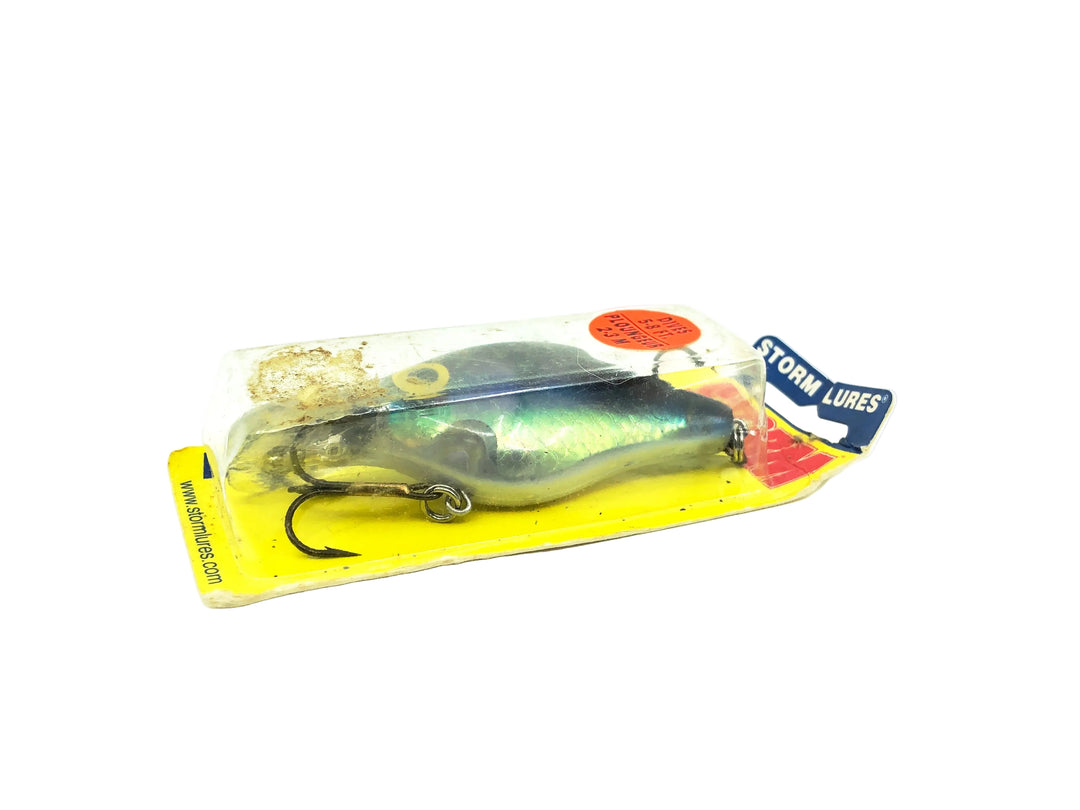 Storm Lightnin' Shad AL221, Firestorm Blue Color on Card