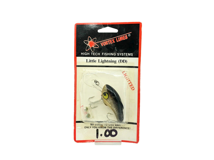 Vortex Lures Little Lightning (DD), Tennessee Shad Color New on Card