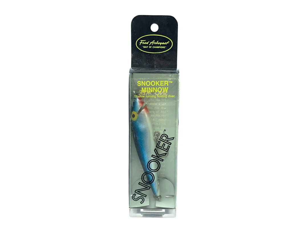 Arbogast Snooker Minnow, Blue Scale Color in Box
