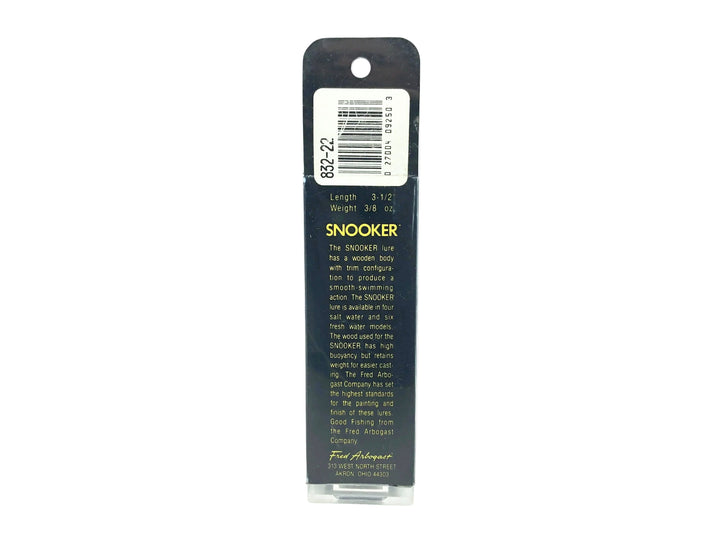 Arbogast Snooker Minnow, Blue Scale Color in Box