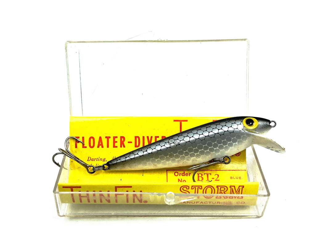 Storm Thin Fin Shiner Minnow AM3, Silver Scale Color w/Older Box