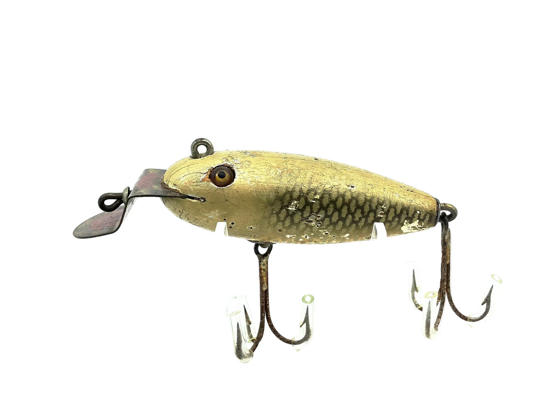 Creek Chub 200 Baby Wiggler, Silver Shiner Van Houten SPECIAL #203
