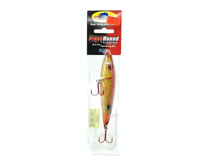 Tsunami Blood Hound Cork Lure Super Holographic Lure, Redfish Color on Card