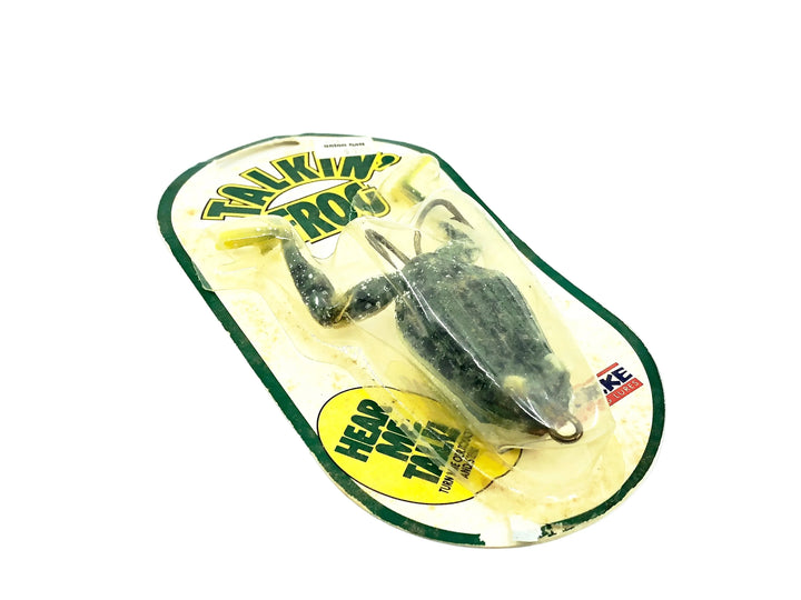 Burke Lures Novelty Talking Frog on Card