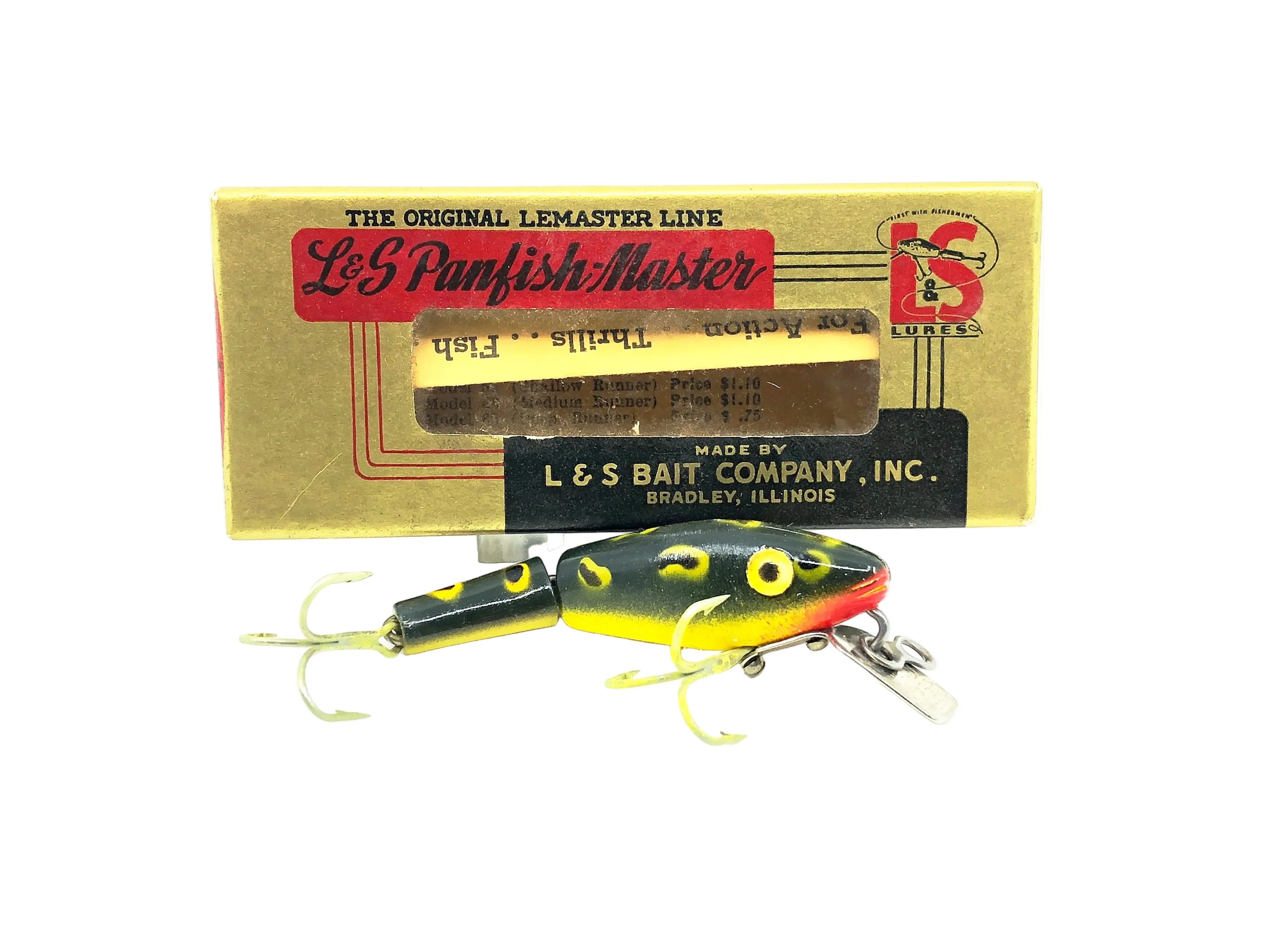 L & S Panfish Master Model 00FF, Color #FF Frog Color w/Box – My Bait ...