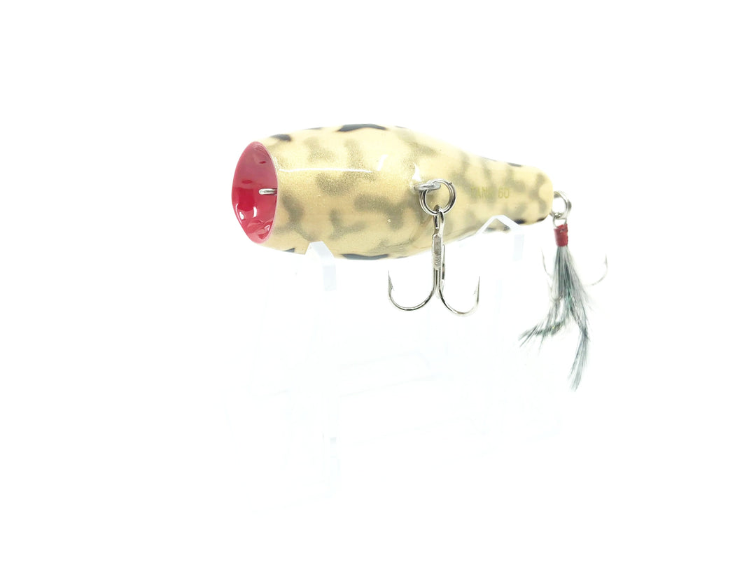 Tiemco Bass Mania Tank 60 Wooden Pop Chugger Bait Color 9 Battle Frog