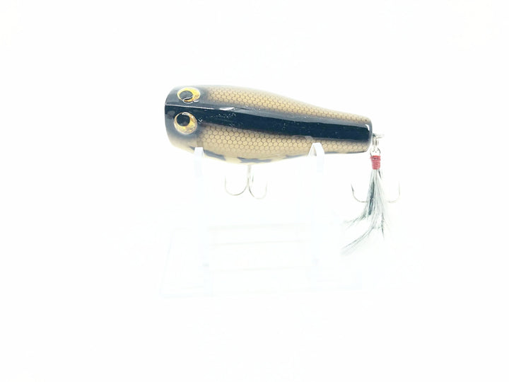 Tiemco Bass Mania Tank 60 Wooden Pop Chugger Bait Color 9 Battle Frog