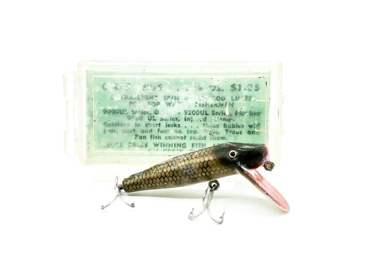 Creek Chub 9300 Ultra Light Pikie 9300 UL, Pike Scale Color with Box