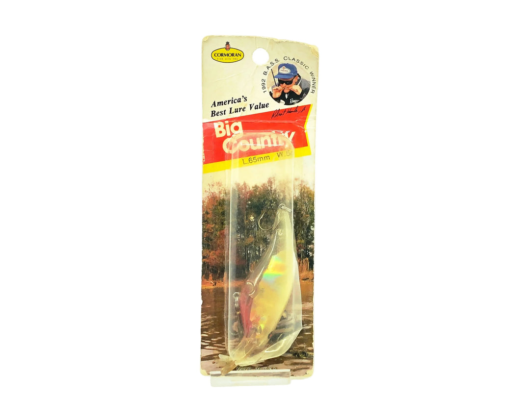 Cormoran Big Country Crankbait, Pearl Grey/Abalone Color on Card