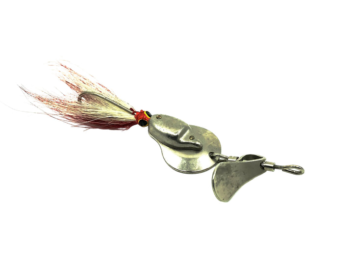 Al Foss Shimmy No.5, Red Bucktail Color