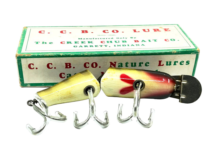 Creek Chub Jointed Striper Pikie 6800, #01 Natural Perch Color w/Box - Great Condition