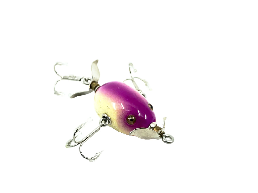 Musky Dan (XXX Lures) Kent Frog, Purple Silver Flitter Color