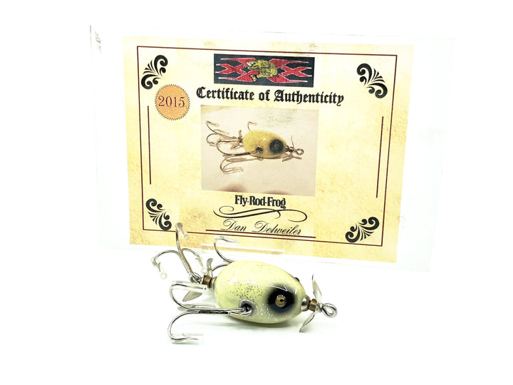 Musky Dan (XXX Lures) Kent Frog, Luminous Color w/COA