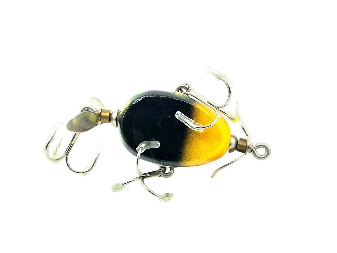 Musky Dan (XXX Lures) Kent Frog, Yellow Head/Frog Spot Color