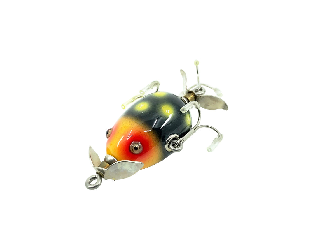 Musky Dan (XXX Lures) Kent Frog, Yellow Head/Frog Spot Color