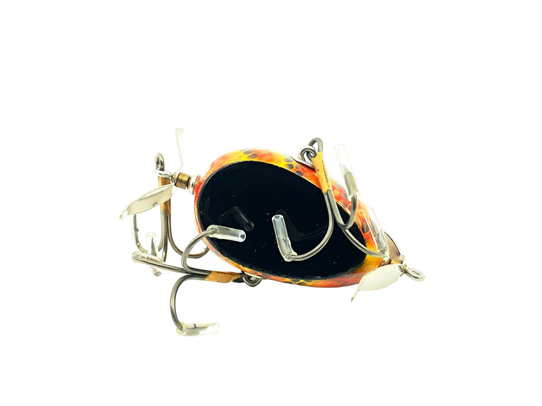Musky Dan (XXX Lures) Kent Frog, Perch Scale Color w/COA