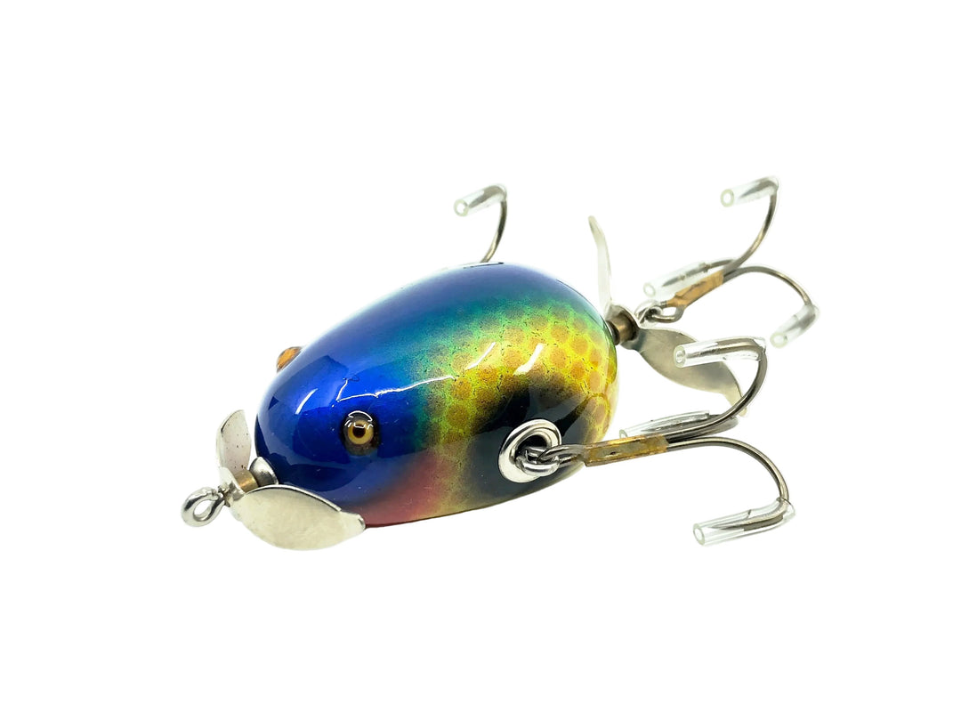 Musky Dan (XXX Lures) Kent Frog, Blue Back/Gold Scale Color w/COA