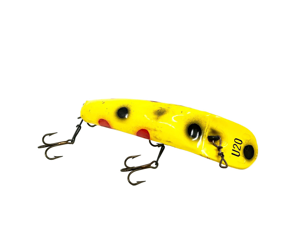 Helin Flatfish U20, YE Yellow/Dots Color