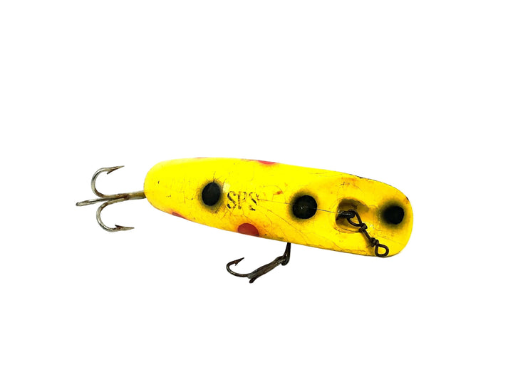 Helin Flatfish SPS, YE Yellow/Spots Color-Wooden