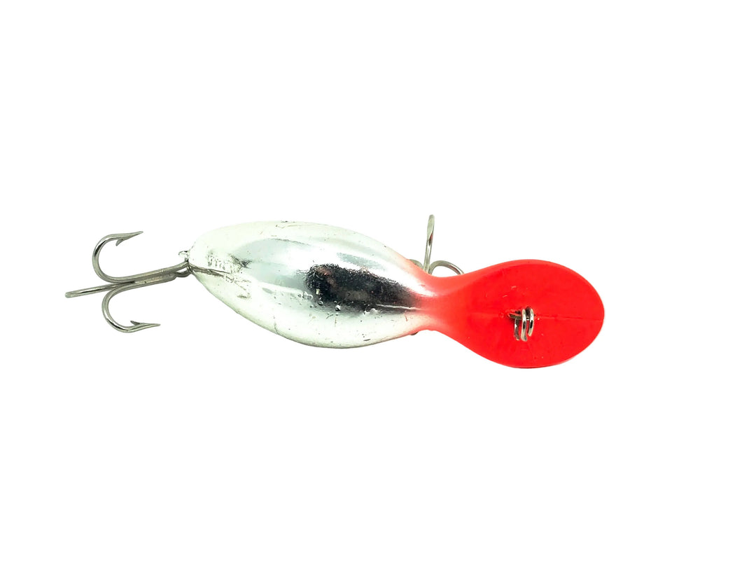 Heddon Tadpolly Spook, NPRH Nickel Plate Red Head Color