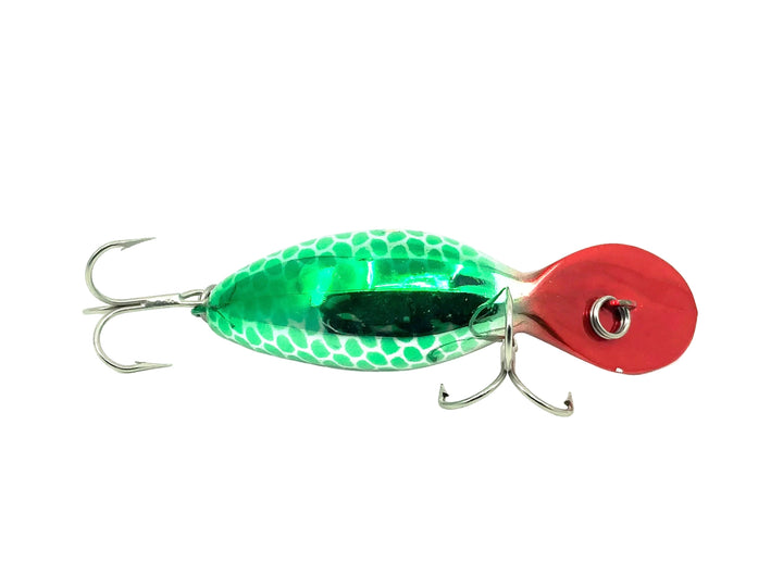 Heddon Tadpolly Spook, SGR Silver Green Shiner Color