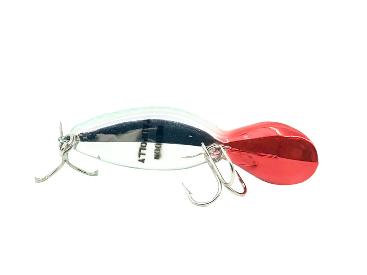 Heddon Tadpolly Spook, SGR Silver Green Shiner Color