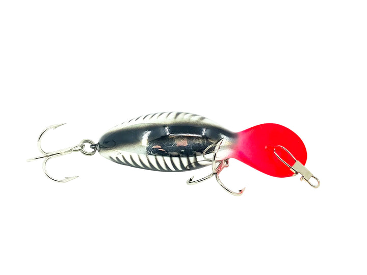 Heddon Clatter Tad, NRHB Nickle Red Head/Black Shore Color