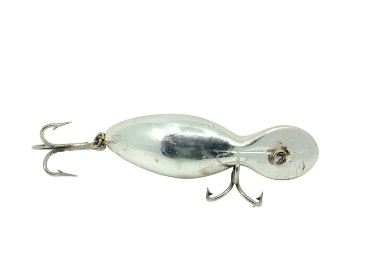 Heddon Tadpolly Spook, NP Nickel Plate Color
