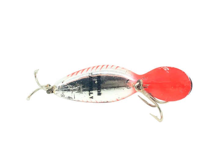 Heddon Tadpolly, NFRH Nickle Fluorescent/Red Head Color