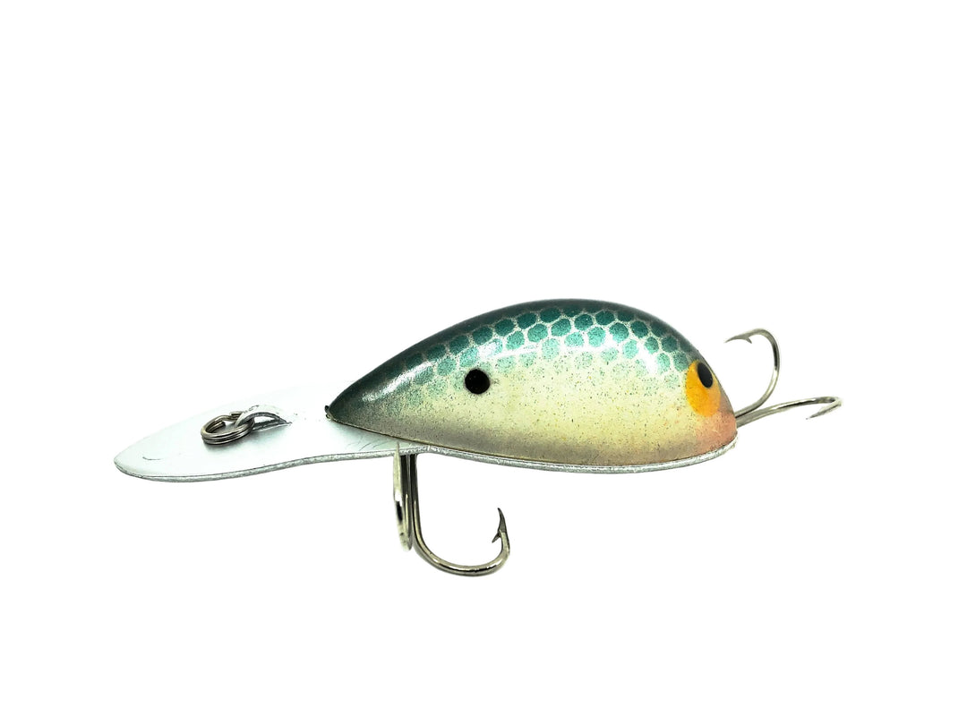 Tennelure Shiny Hiny Floatin' Spoon, #479 Blue Minnow Color