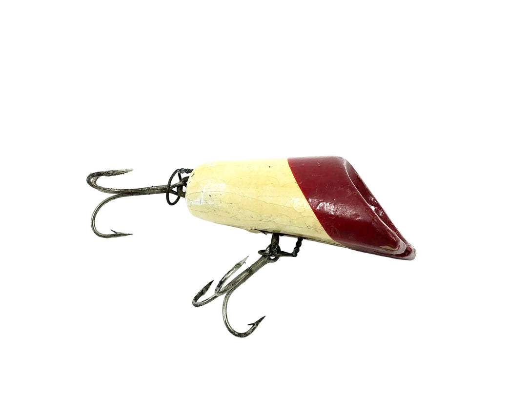 Wise Sportsman Supply Jim Dandy Wobbler, Red Head/White Color