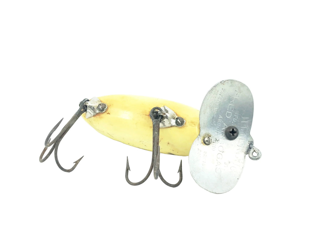 Arbogast Jitterbug 5/8oz, #06 Frog/White Belly Color, Vintage Bugged-E ...