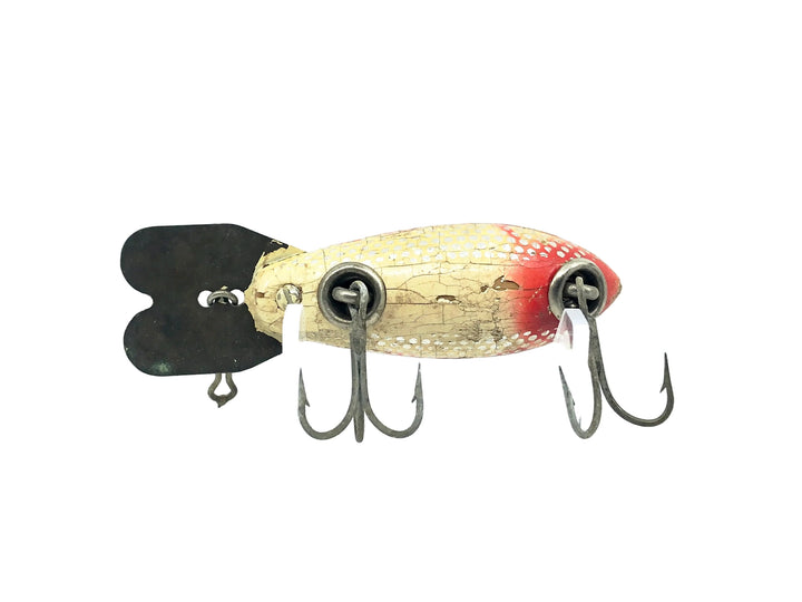 Wooden Bomber 300 Series, #84 Metascale Red Back Shad Color