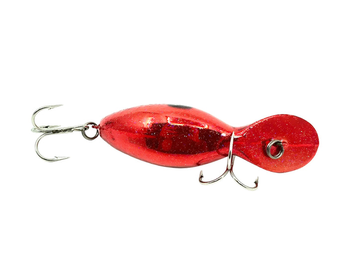 Heddon Clatter Tad, #52 Scarlet Poly Color
